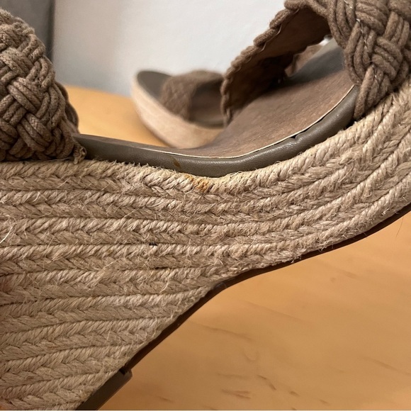 Jessica Simpson Platform Espadrille Sandal Crossover Strap Size 9.5 - Picture 7 of 13